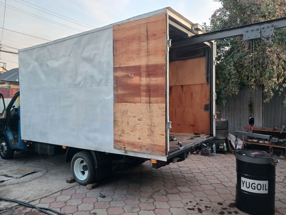 Газель манипулятор с кран балкой