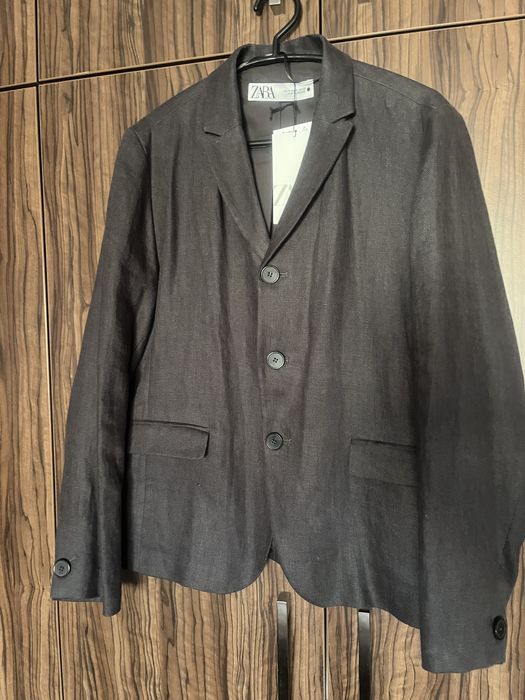 Ново!Zara лен сако