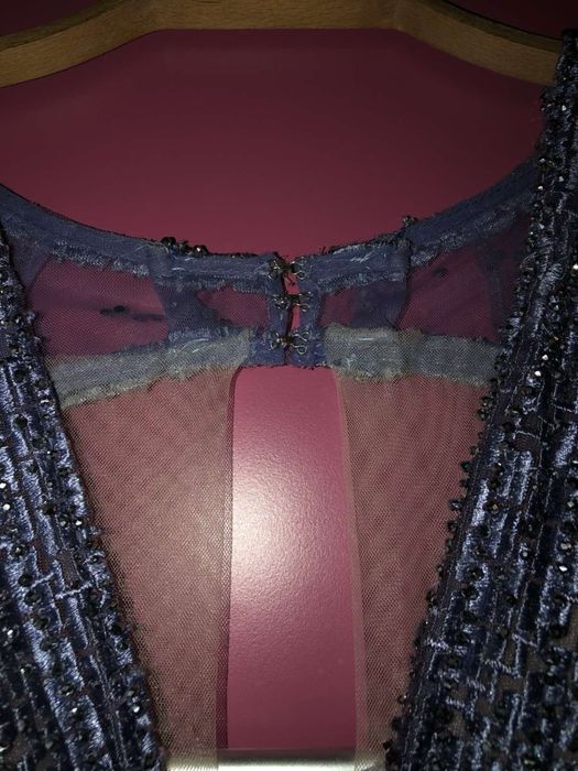 Официална рокля в сребро