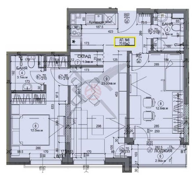 Продава се Тристаен апартамент в София, Красно село - 90 кв.м за 2211 €/кв.м - Снимка #1