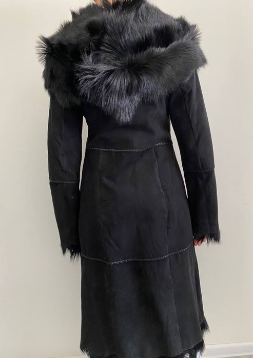 Черная дублёнка. Emitton Leather