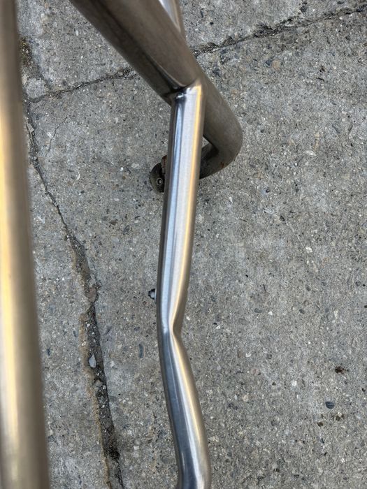 Bullbar original Nissan Patrol Y60 inox