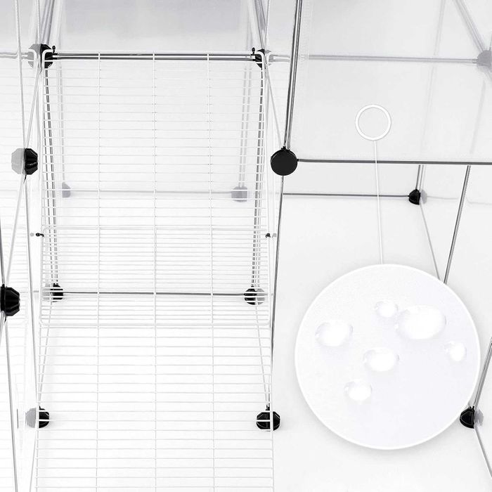 Țarc Modular pentru animale mici ,147 x 75 x 92 cm