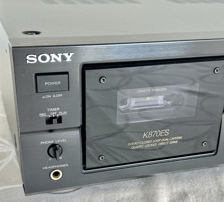 Sony TC-K870 deck