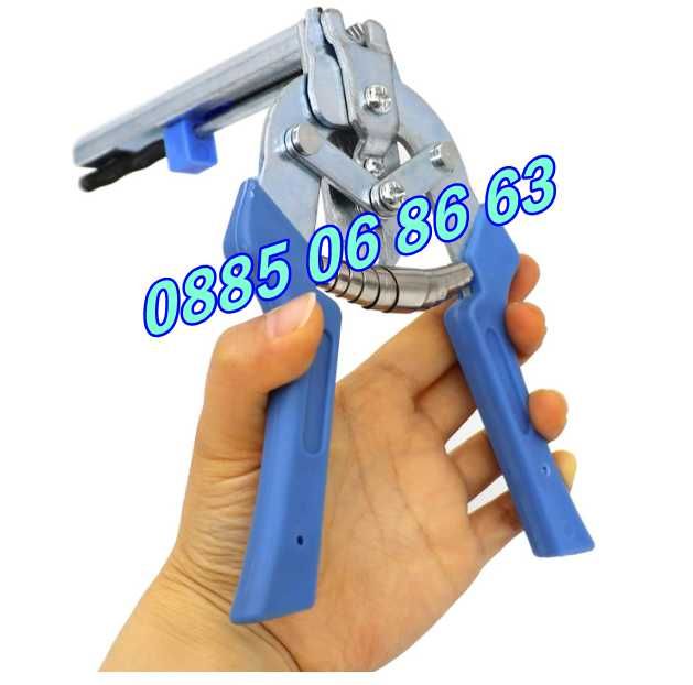 Клещи за връзване на колбаси, луканки, суджуци + 600 скоби