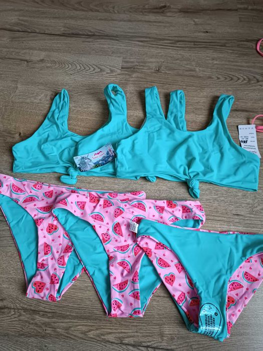 Детски и юношески бански костюми за момичета 7-15 години нови