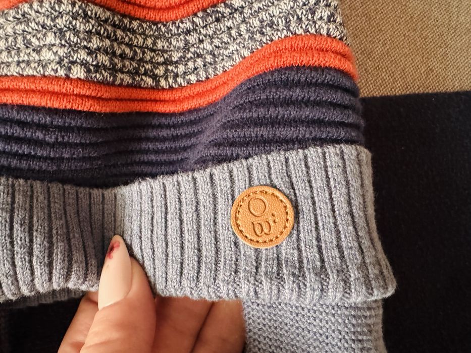 Шапка и шал Okaidi