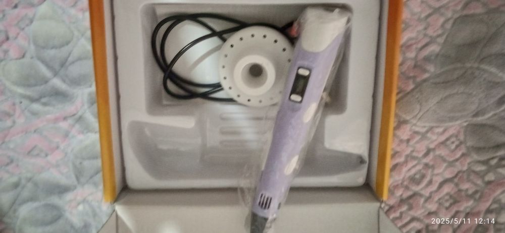 3д ручка фиолетовая