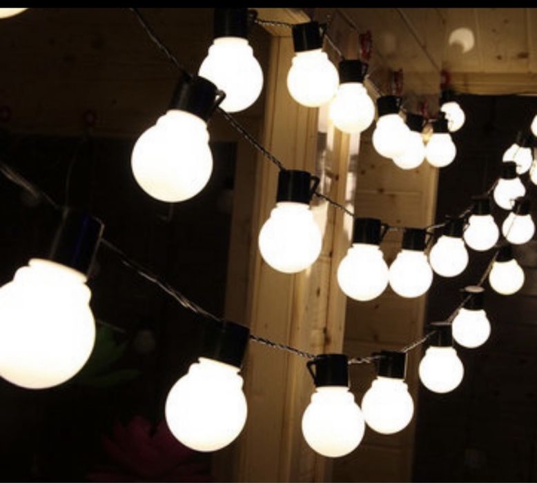 Гирлянды улиные  прямые и висячие