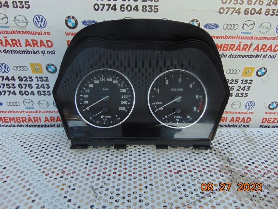 Ceasuri bord BMW x1 f48 f49 f20 f21 f22 f23 x3 f25 seria 2 f45 2.0 diesel automat cod