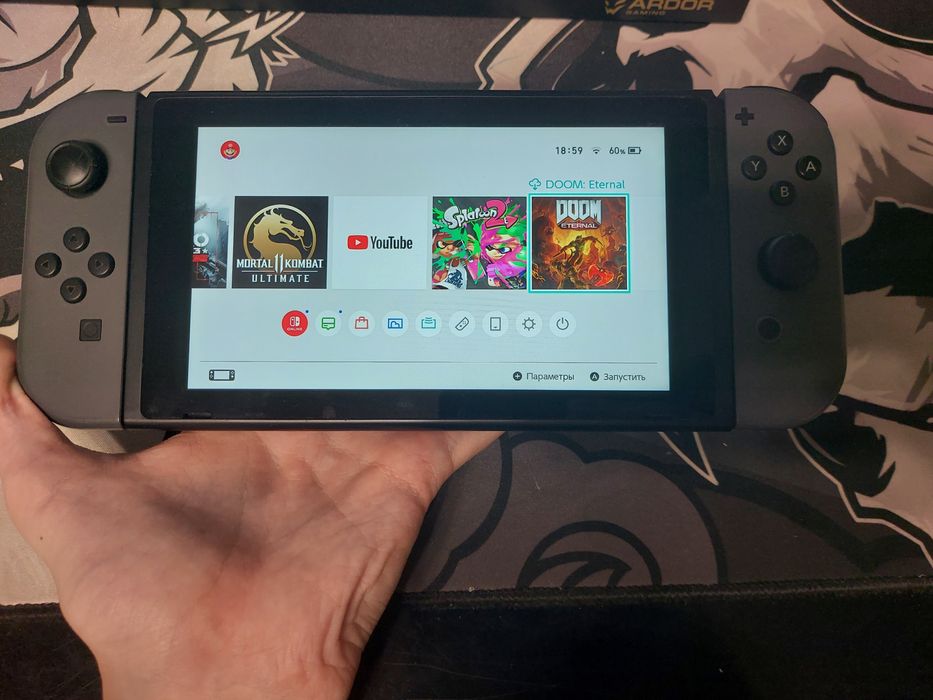 Nintendo switch второй ревизии