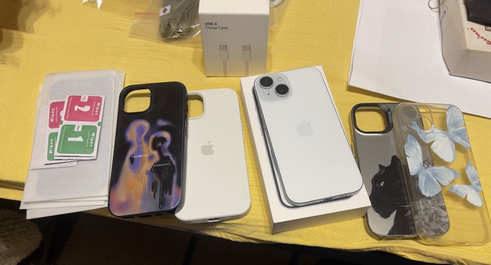 Iphone 15 blue , 128 GB