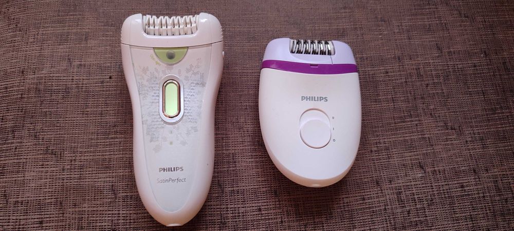 Епилатори PHILIPS SatinPerfect HP 6570/00 и PHILIPS BRE 225