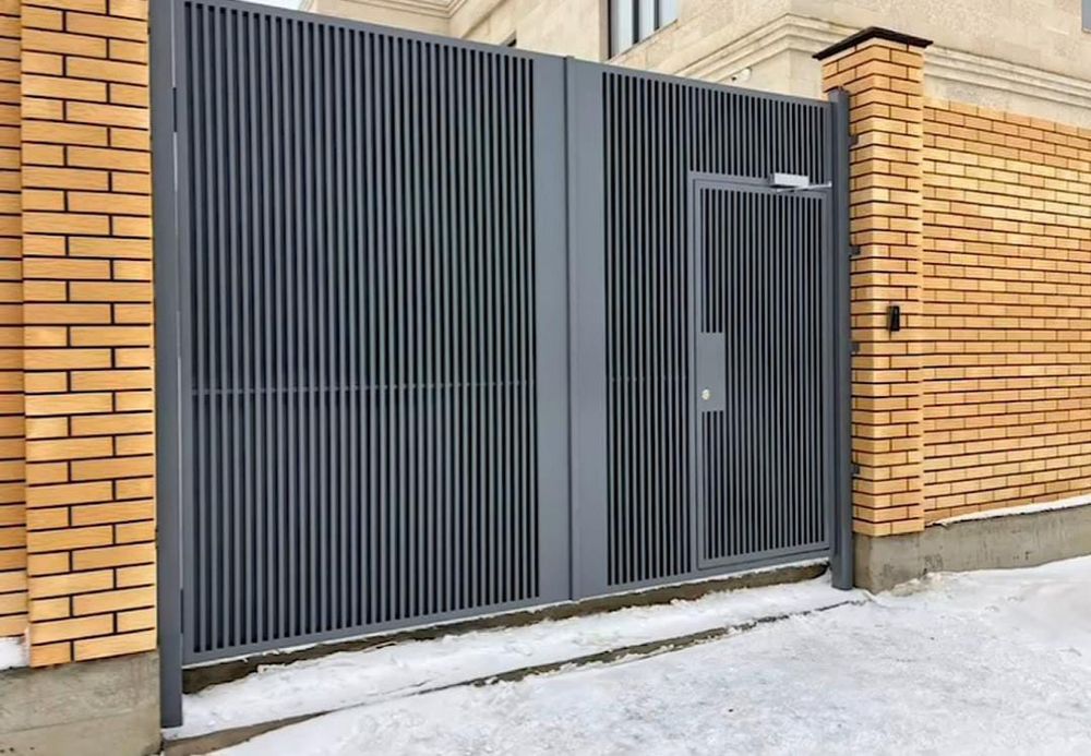 Ворота. Навес. Решетки. Перила.