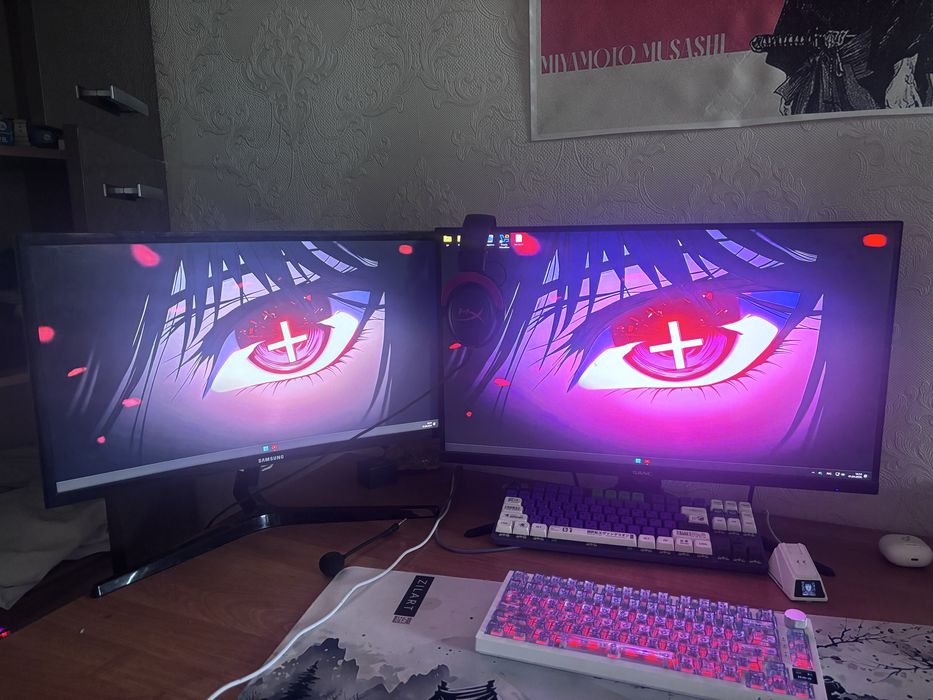 Игровой компьютер с мониторами