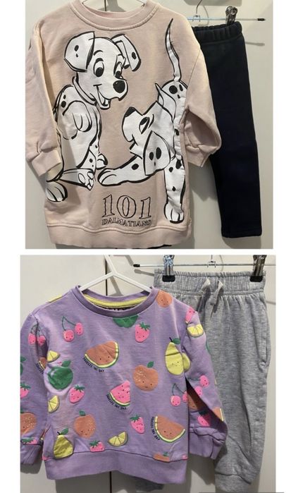 Комплекти за момиче 92 см