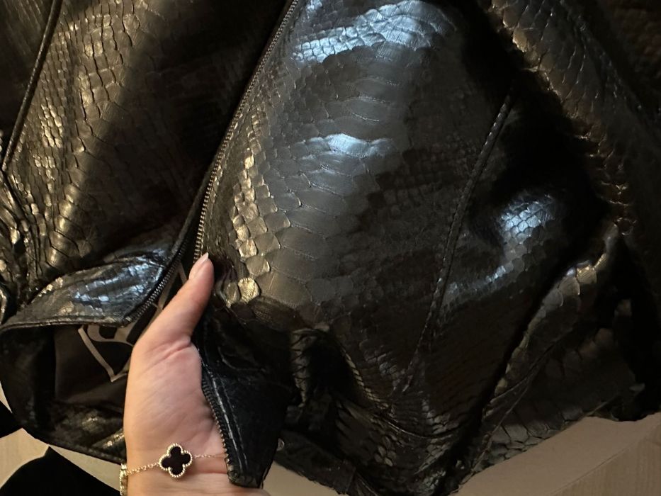 Geaca Piele Piton Loro Piana