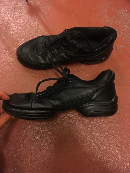 Обувки за танци от естествена кожа