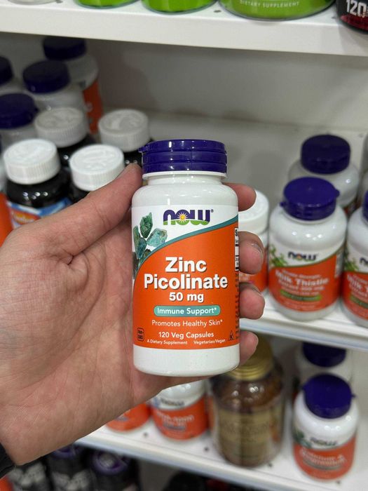 NOW Zinc Picolinate 50MG 120Cap