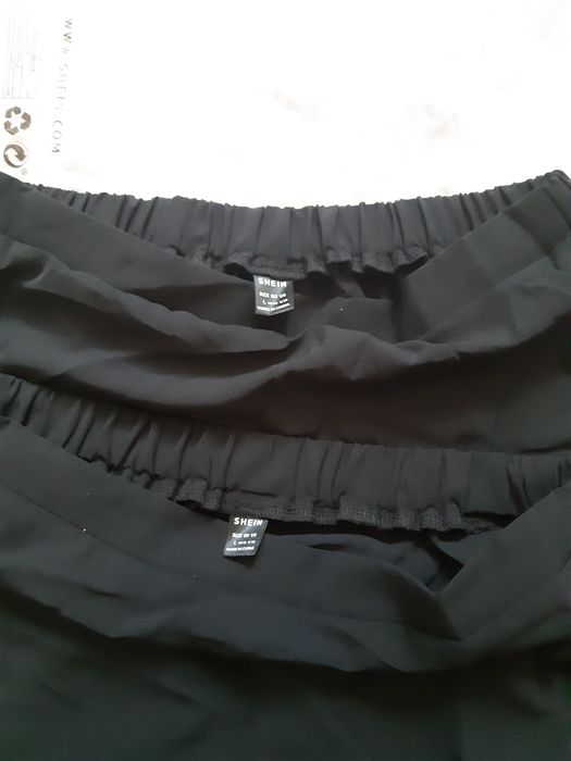 Fuste negre Vcay, mărimea L