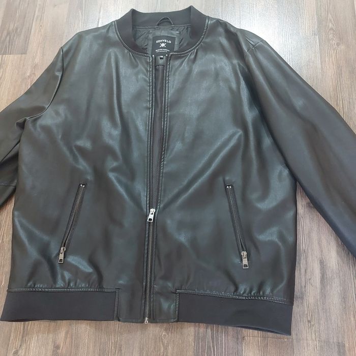 Мъжко яке еко кожа  XXL