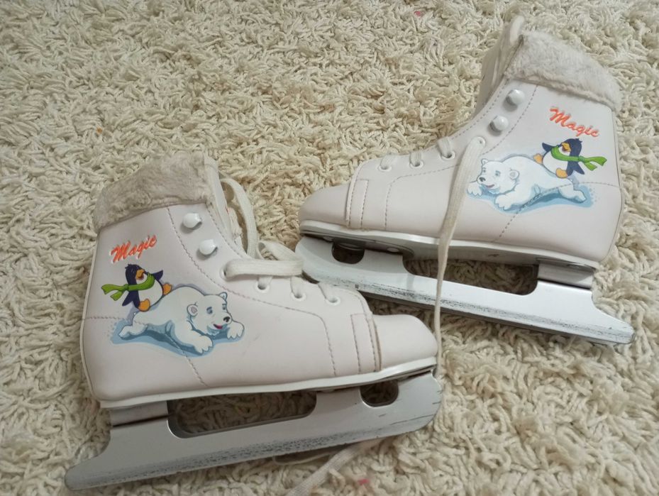 Коньки двойное лезвие