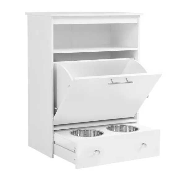 Станция за хранене за домашни любимци / Шкаф за храна за куче