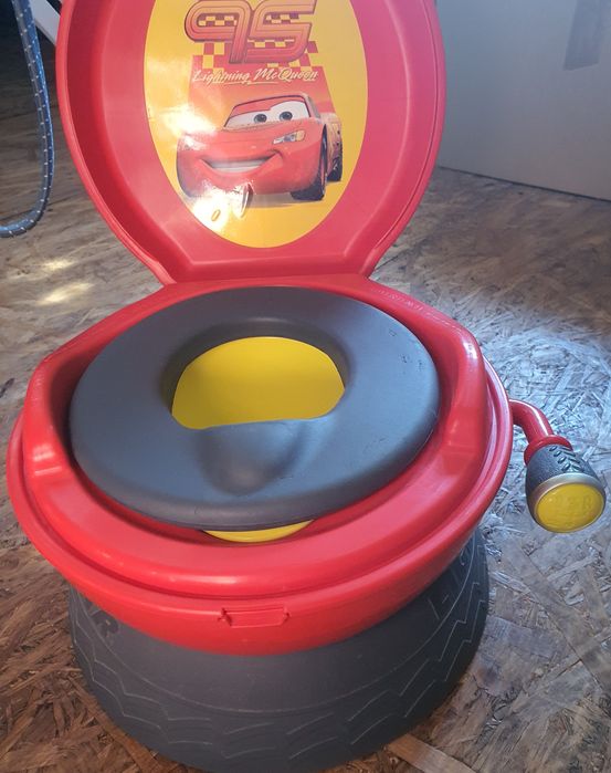 Oliță 1+ ani, Disney"Cars", Stare Perfectă!+cadou alt reductor wc!