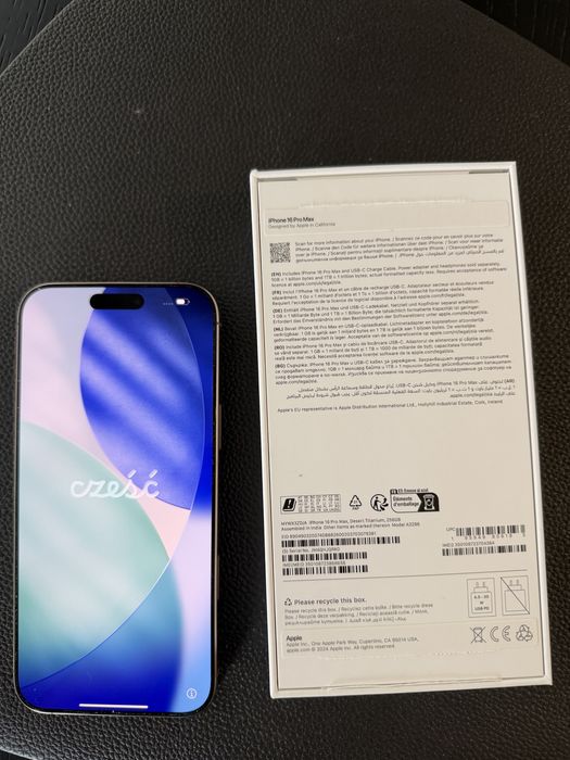 Iphone 16 Pro Max Desert Titanium 256GB