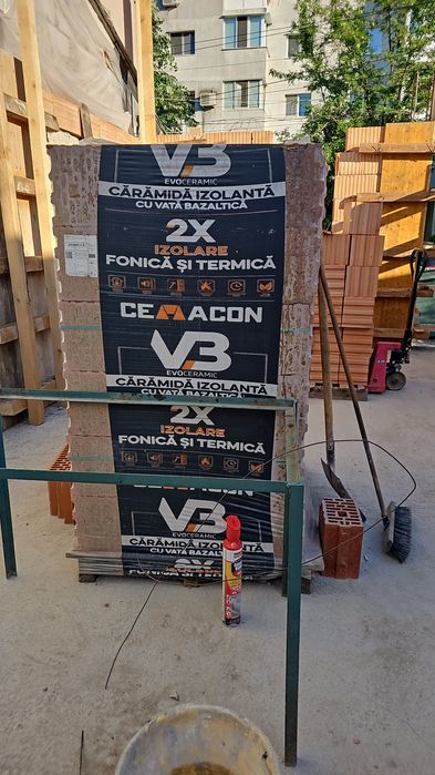 CEMACON Caramida izolanta cu vata bazaltica pentru pereți