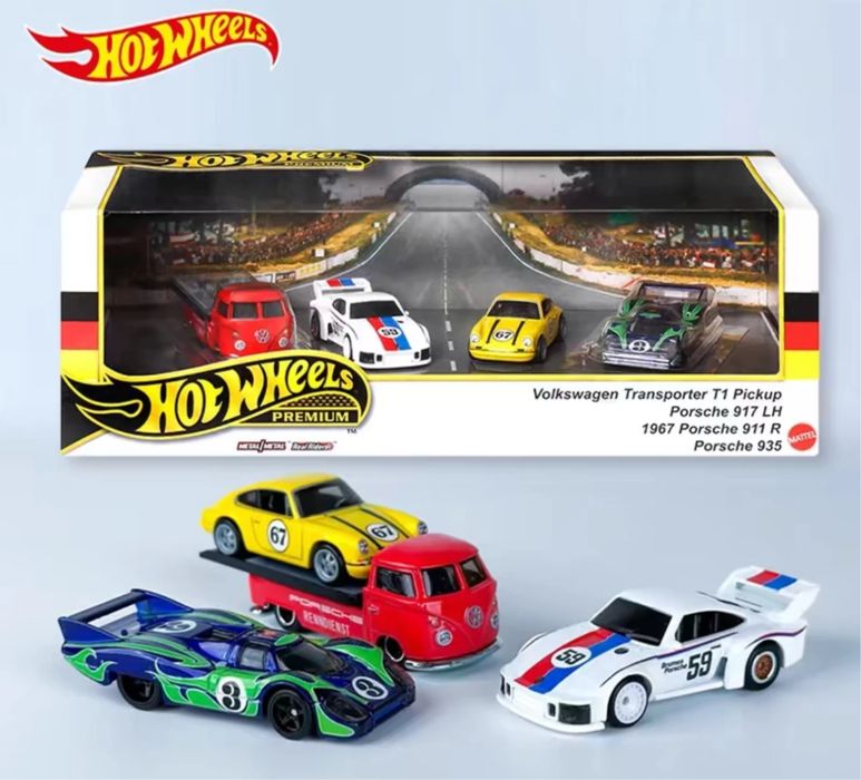 Наборы диорама Hotwheels Premium Diorama Display Set