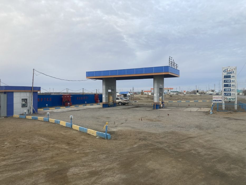 Продается АЗС около трассы шымкент-самара