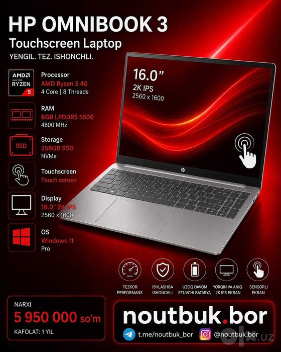 Hp omnibook 3 Laptop