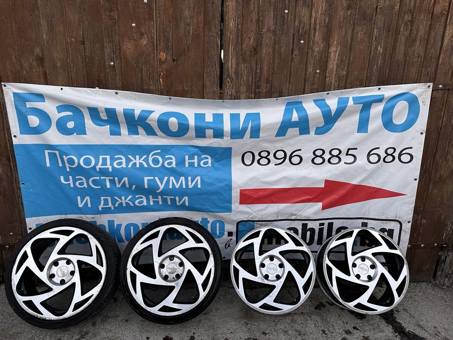 18 5х112 джанти със две гуми