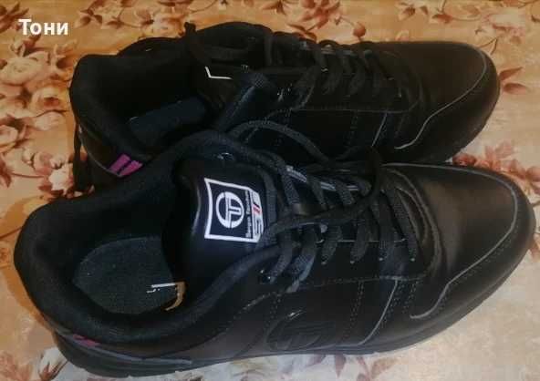 SERGIO TACCHINI Оригинал Нови Кожени Дамски Маратонки 39