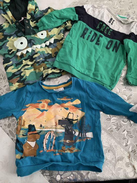 Детски дрешки р-р 80/86 за момче 50+ части