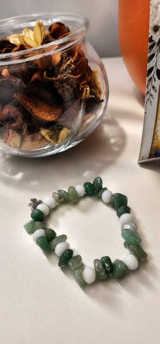 Brățară Aventurin Verde Handmade