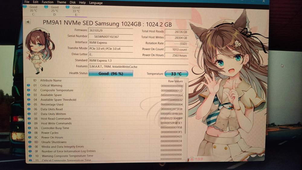 SSD M2 Nvme Pcie 512GB