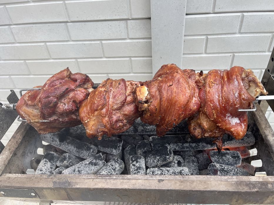 Grătar + rotisor !