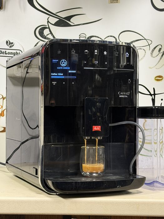 Кафемашина кафе автомат melitta caffeo barista с гаранция