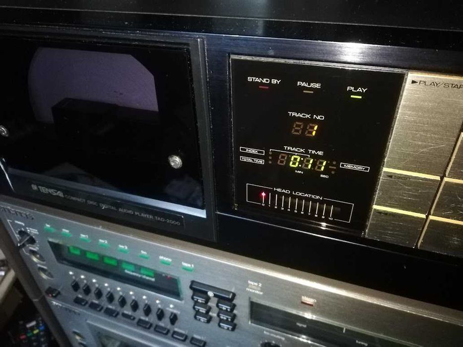 Vand cd muzica,TENSAI TAD2000,muzica,deck,cd player