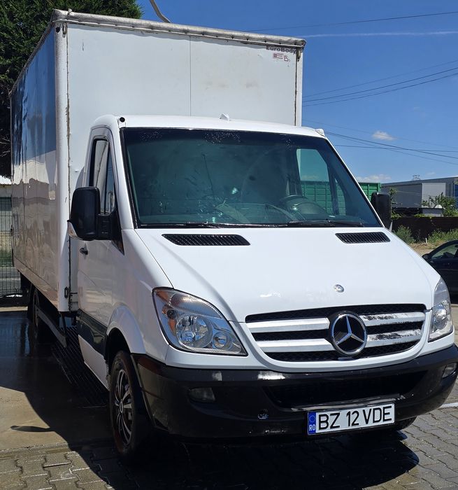 Mercedes-Benz Sprinter 315CDI Cutie Automata Cub de aluminiu cu prelata Cat B Accept Schimburi