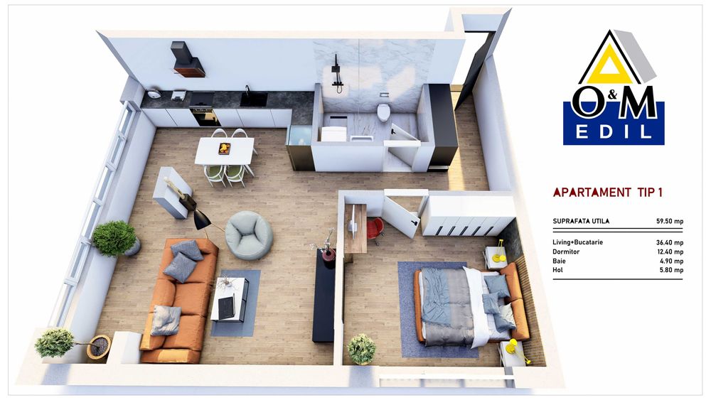 Apartamente NOI intabulate de vânzare în Codlea