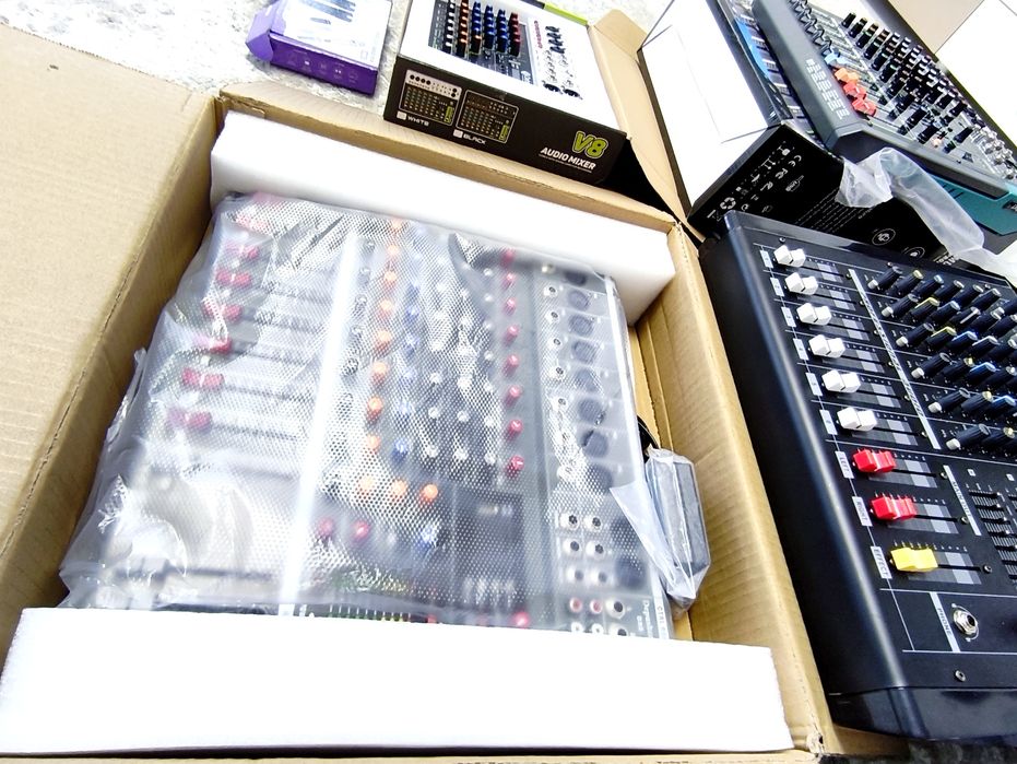 Amplificator mixer stație noi probă garanție preț Neg