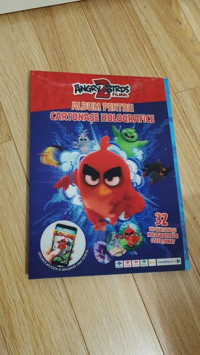 Colecție cartonașe holografice Angry Birds 2
