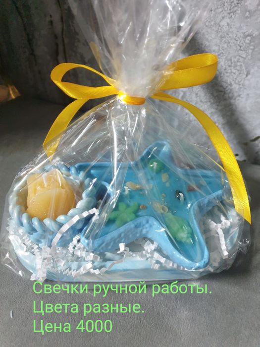 Подарки свечи и шкатулки из гипса