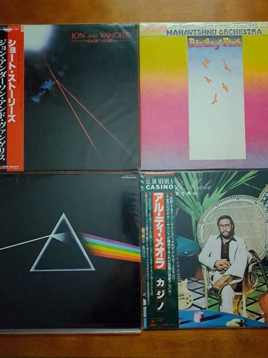 Vand Vinil, pop rock, disco, jazz, simfonica majoritatea din Japonia