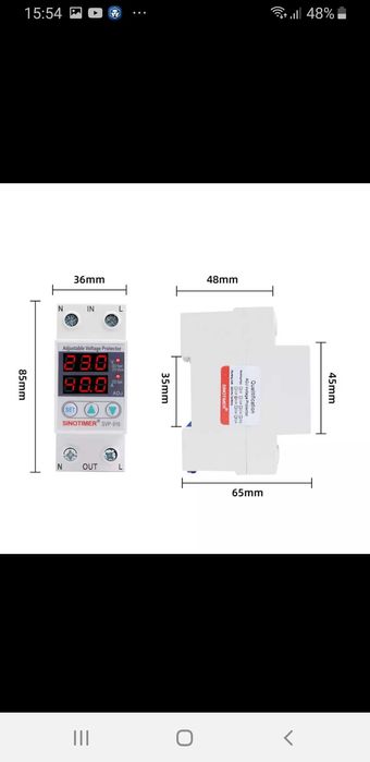 Releu protecție supra-tensiune de 40A Sinotimer