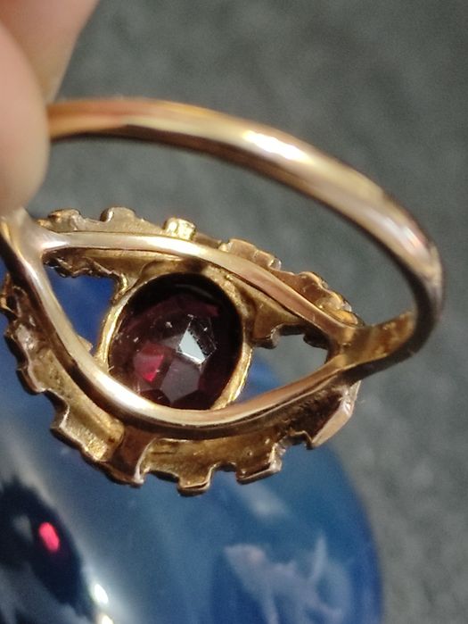 Златен Пръстен / Рубин / Гарнет
