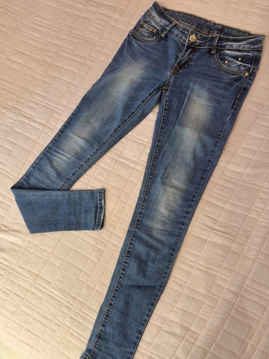 Сини дънки 1+1 подарък